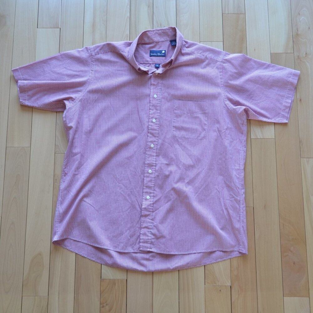 Stanley Blacker Short Sleeve Button Down Shirt